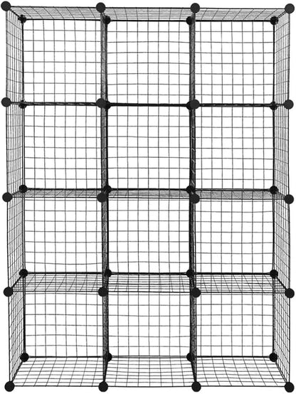 12 Cube Storage Organizer, Closet Storage Shelves - Image 7