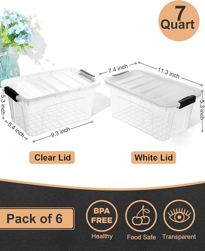 EOENVIVS Plastic Storage Bins - Image 2