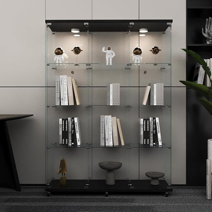 Beauty4U Glass Display Cabinet - Image 7