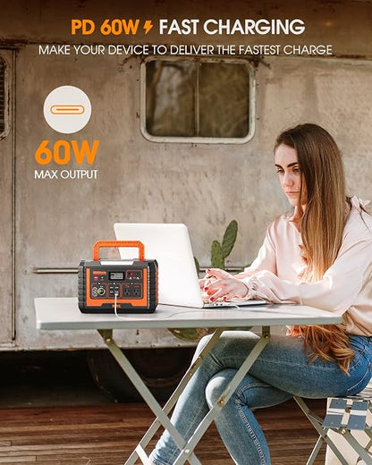 EBL Portable Power Station 1000W, Camping Solar Generator 270000mAh - Image 4