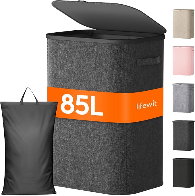 Lifewit 85L Large Laundry Basket by Lifewit