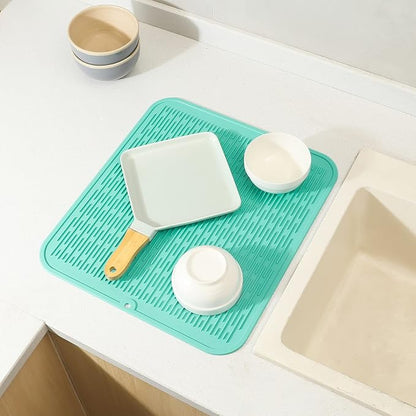 Silicone Dish Drying Mat for Multiple Usage, Easy clean, Eco-friendly, - Image 5