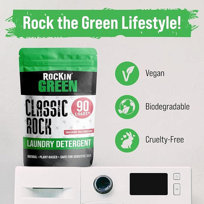 Rockin' Green Classic Rock Laundry Detergent, Plant based, All Natural Laundry - Image 6