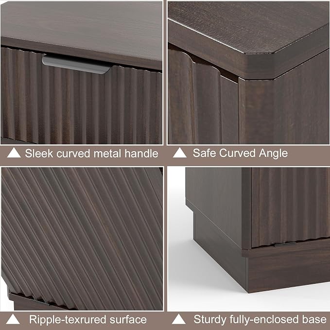 Tilt Out Trash Can Cabinet, Hidden Garbage Can Cabinet - Image 5