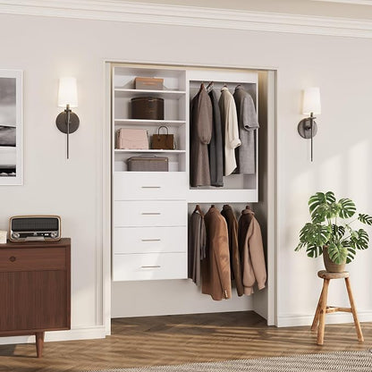 ROOMTEC Modular Closet System, Wooden Tower - Image 2