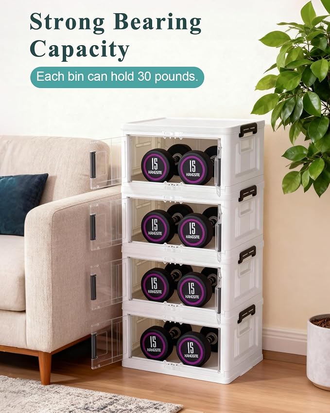 OlarHike 23QT Stackable Storage Bins - Image 4