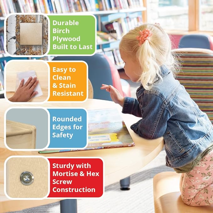 Contender - Birch 8 Cubby Storage Unit, Kids Toy and Books Organizer - Image 4