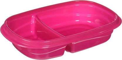 Rubbermaid TakeAlongs Sandwich Food Storage Containers, 3.7 Cup, Colors may vary - Image 4