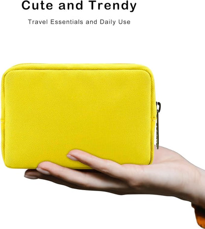E-Tree Cute Small Makeup Bag, Cosmetic Toiletry Skin Care Make up Little Items - Image 4
