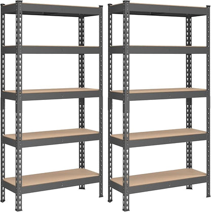 SONGMICS 5-Tier Storage Shelves, Load 2310 lb, Boltless Assembly, Adjustable by SONGMICSbySONGMICSHOME