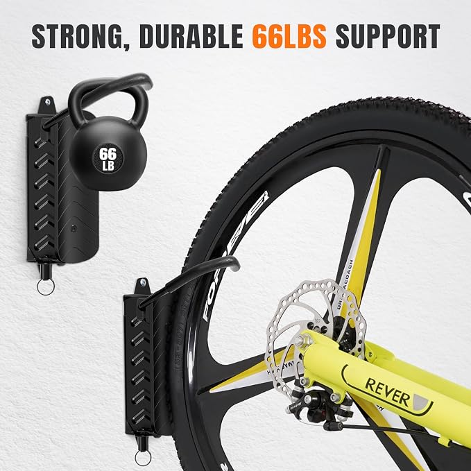 INNO STAGE 1-Pack Swivel Bike Wall Mount Rack, Heavy Duty Bike Rack, Garage - Image 3