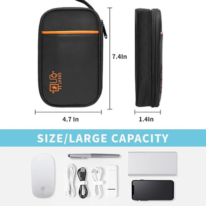 Lcsmaokin Electronics Travel Organizer, Portable Waterproof Electronic Travel - Image 4