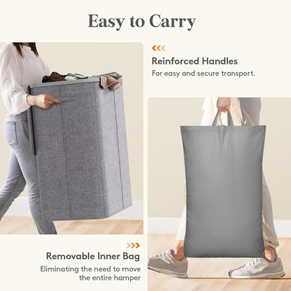 Lifewit 185L 3 Section Laundry Hamper - Image 7