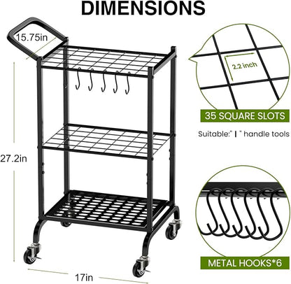 RANXFLOAT Garden Tool Organizer - Image 2