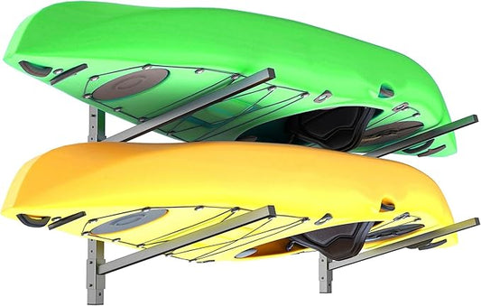 TORACK Heavy-Duty Kayak Storage Rack, Wall Mount Kayak Hanger by TORACK