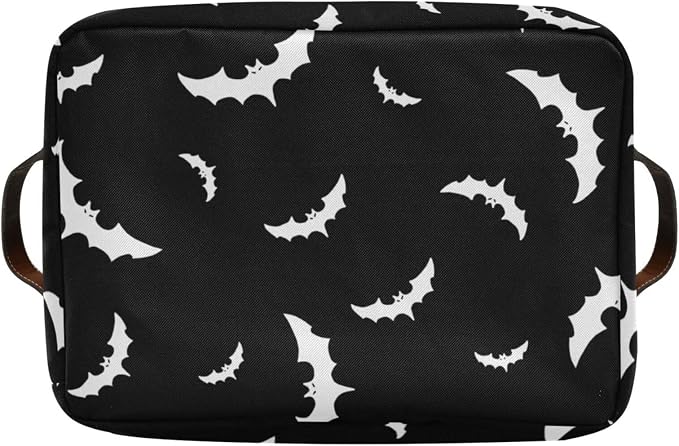 ZAZYXTJ Halloween Bat Storage Basket - Image 8
