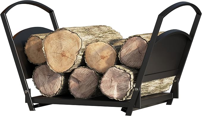 Fire Beauty Fireplace Log Holder Folding Firewood Rack, Stacking Rack, Storage - Image 9