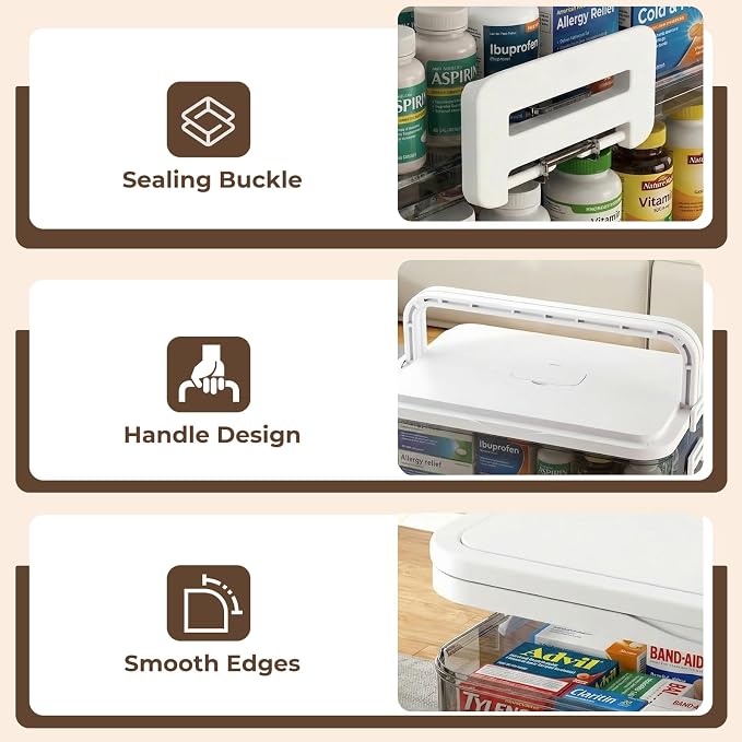 5-Tier Medicine Cabinet Organizer - Image 7