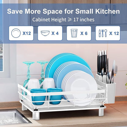 MOUKABAL Dish Drying Rack, Dish Rack, Large Dish Racks - Image 2