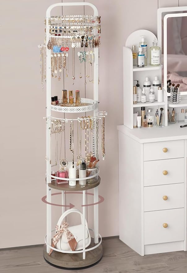 Jewelry Holder Organizer, Floor Jewelry Organizer by SOLIMINTR