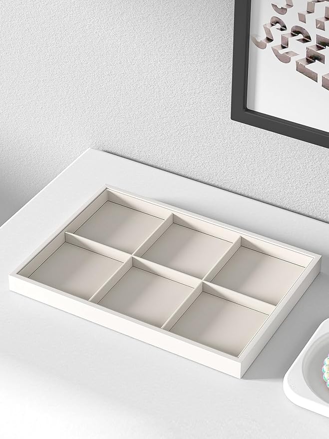 Drawer Jewelry Organizers And Storage, Velvet Bracelet And Ring Display Small - Image 4