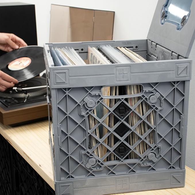 CrateVinyl - Vinyl Record Storage Crate Modular Storage Cube - Image 5