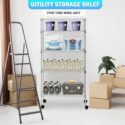 PayLessHere | 5-Tier Wire Shelf - Image 3