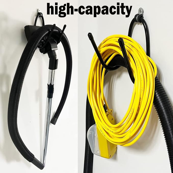 Pmsanzay 2 Pack Vacuum Cleaner Hose Holder Vacuum Head Holder Hanger Wall Mount - Image 4