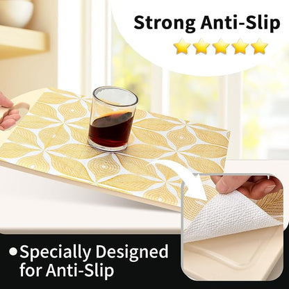 Shelf Liners for Kitchen Cabinets 12in x 30FT, Non Adhesive Cabinet Liner - Image 2