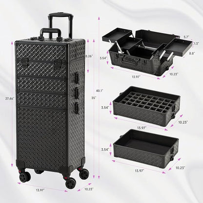 Leeora&Leekoo Portable Multi-Storey Nail Case - Image 2