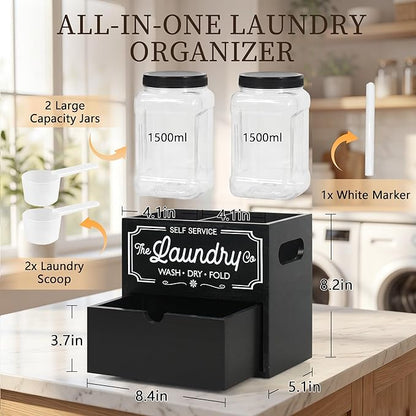 Laundry Pods Container and Dryer Sheet Holder - Image 8