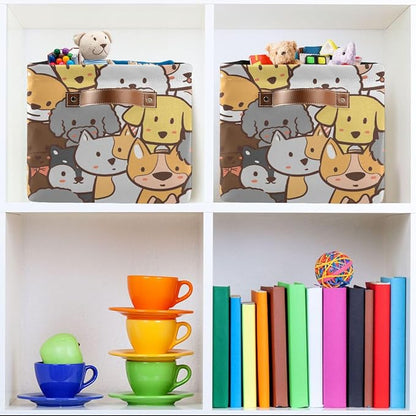 ZAZYXTJ Cute Dog Storage Basket - Image 6