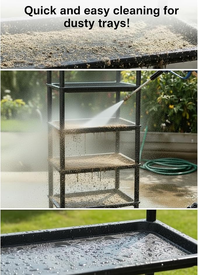 RooTrimmer 5-Tier Seed Starter Trays, Plant Stand, - Image 6
