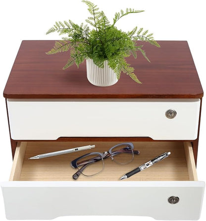 2-Tier Desktop Storage Box by Unknown