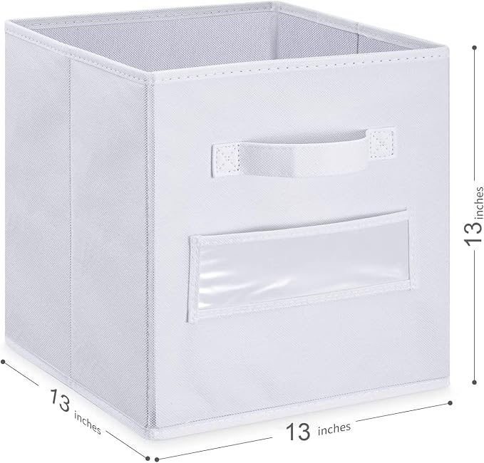 13x13x13 storage cube bins Fabric storage cubes - Image 3