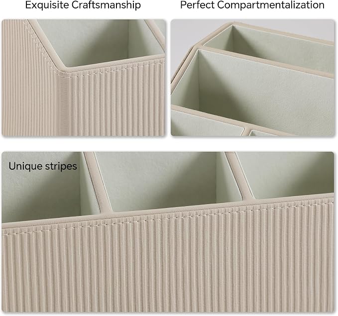 Remote Control Holder with 5 Compartments - Image 4
