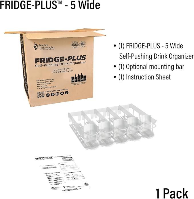 Display Technologies, Fridge-Plus Drink Organizer - Image 7
