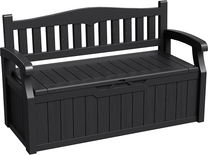 Greesum 80 Gallon Storage Bench Outdoor Deck Box by BuynowfromGreesum