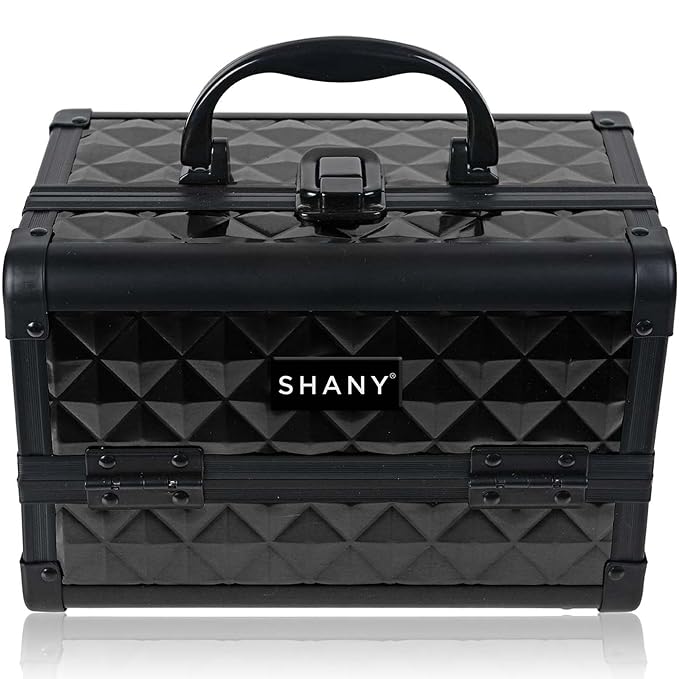 SHANY Chic Makeup Train Case Cosmetic Box Portable Makeup Case Cosmetics Beauty - Image 8