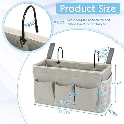 Bedside Storage Caddy/Bedside Hanging Storage Bag - Image 2