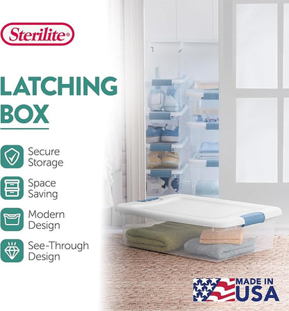 Sterilite 24-Pack Latching Box, 32 Quart - Image 4
