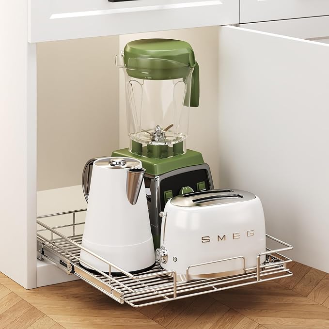 Pull Out Cabinet Organizer 16½" W x 21½" D, Heavy Duty Cabinet Pull Out Shelves - Image 5