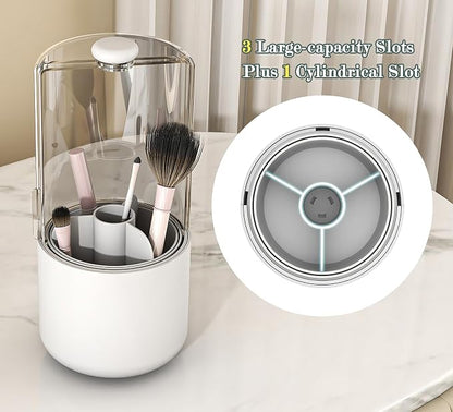 Makeup Brush Holder with Dustproof Cover - Image 6