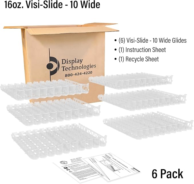 Display Technologies Visi-Slide Gravity Fed Organizer - Image 6