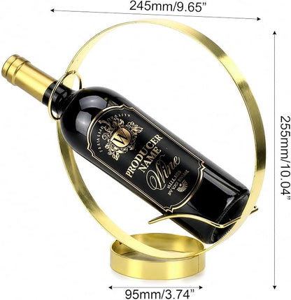 Yesland Gold Wine Bottle Holder - Image 2