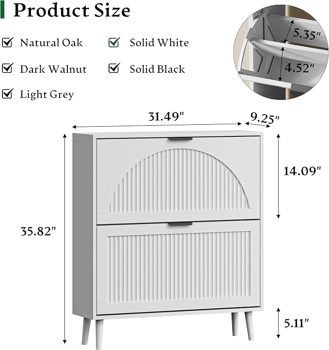 Xixini Shoe Storage Cabinet - Image 2
