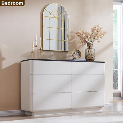 ACCOHOHO Modern 6 Drawer Dresser - Image 6