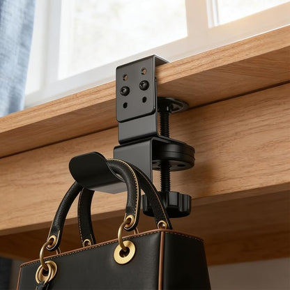 MYITYARD Clamp Mug Hooks Under Desk, Clip On Hook Cup Holder, Desktop Hanging - Image 6