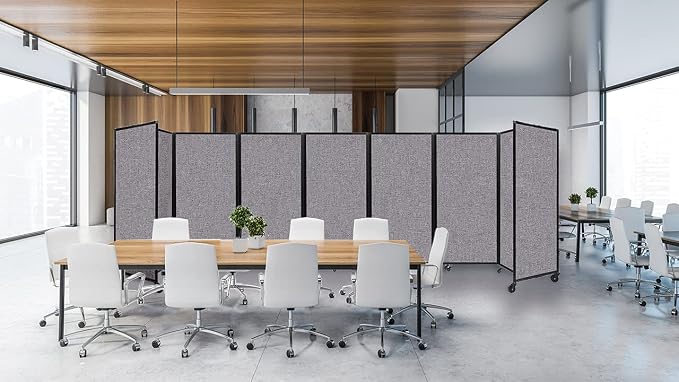 Versare Room Divider 360 Portable Wall Partition | Folding Panels | Large - Image 6