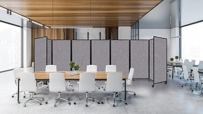 Versare Room Divider 360 Portable Wall Partition | Folding Panels | Large - Image 6